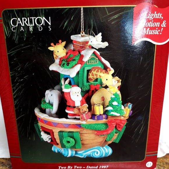 Carlton Cards Holiday Carlton Cards Music Lights Animated Ornament